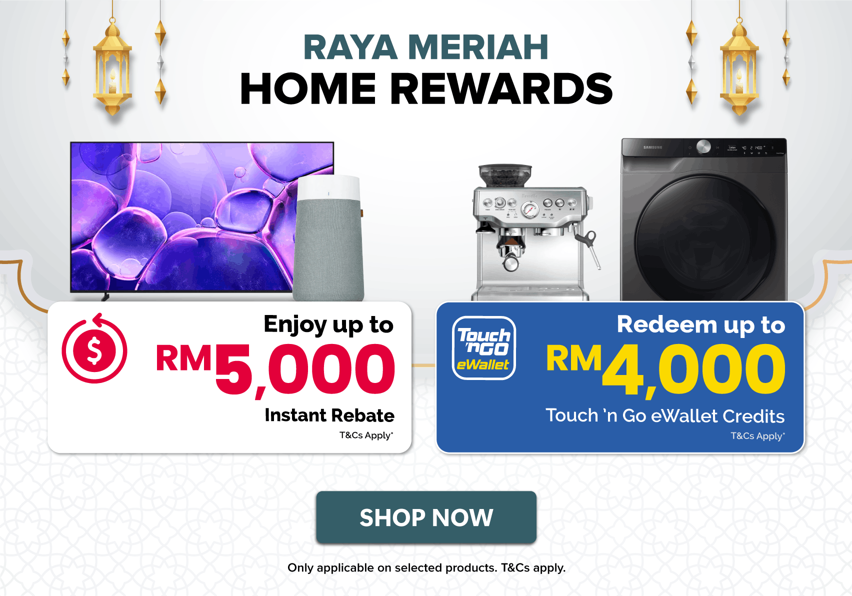 Harvey Norman Raya Meriah Home Rewards Riang Raya Sale