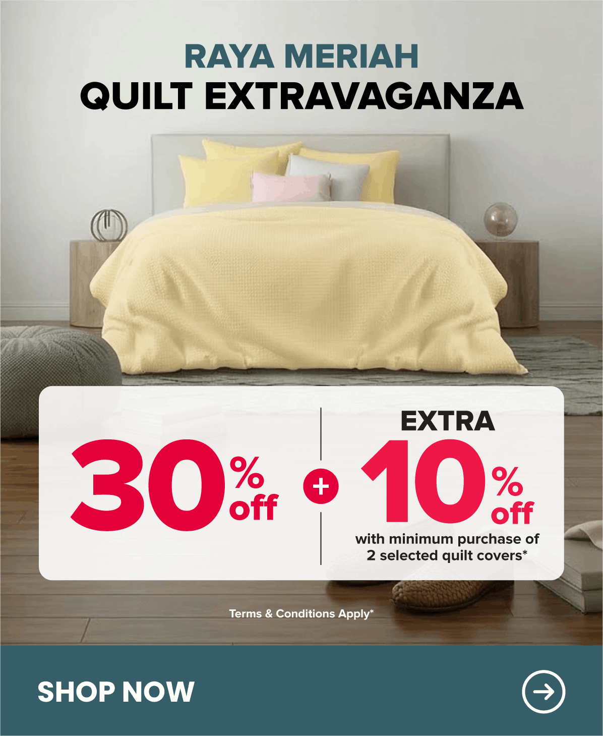 Harvey Norman Homeware Extra Savings Riang Raya Sale