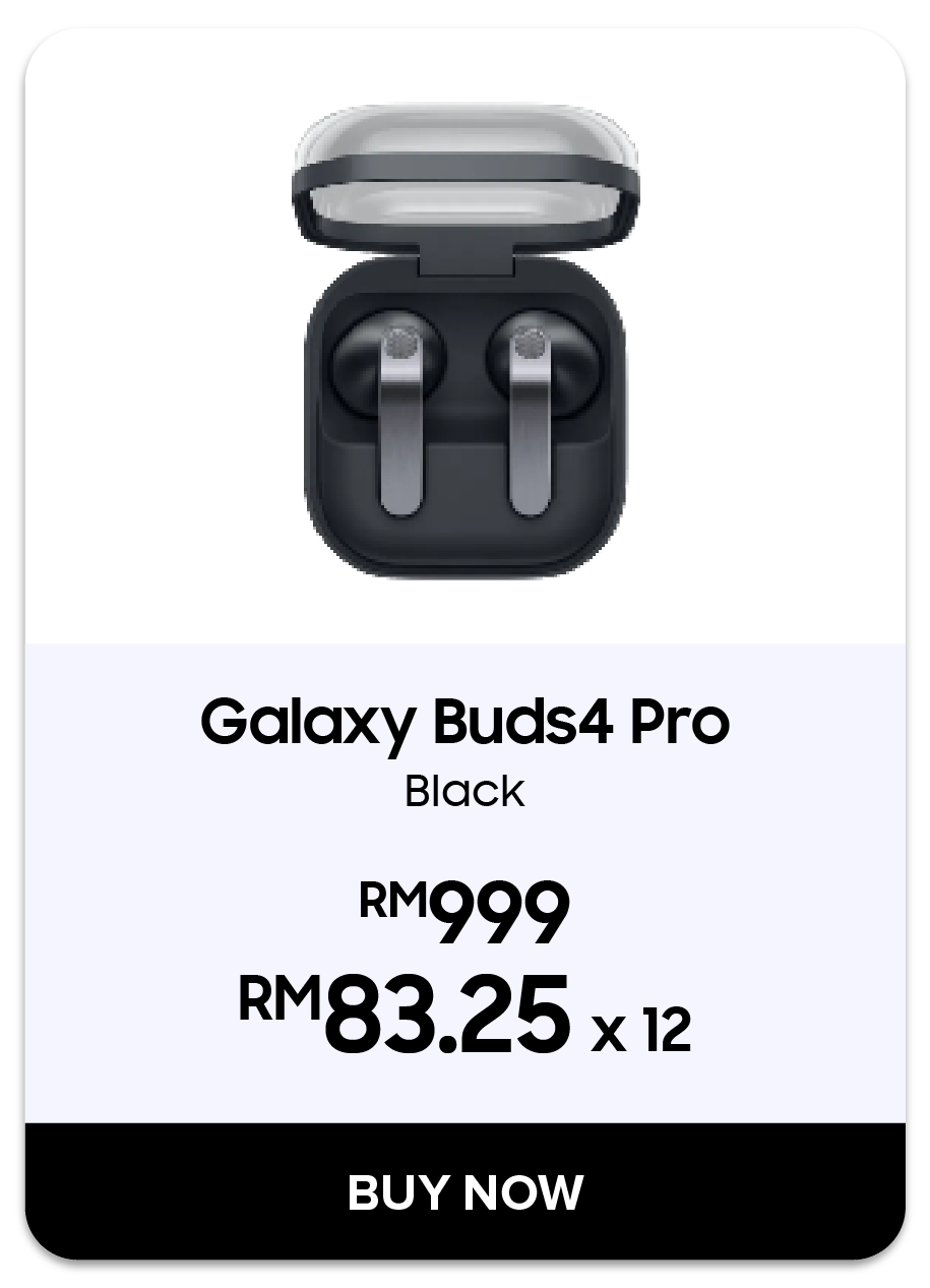 Galaxy Buds4 Pro Black