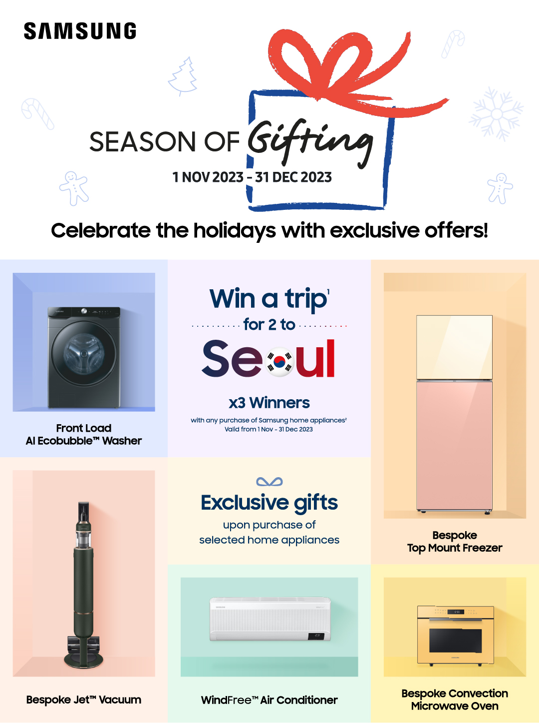 Samsung Digital Appliances - Season Of Gifting | Harvey Norman Malaysia