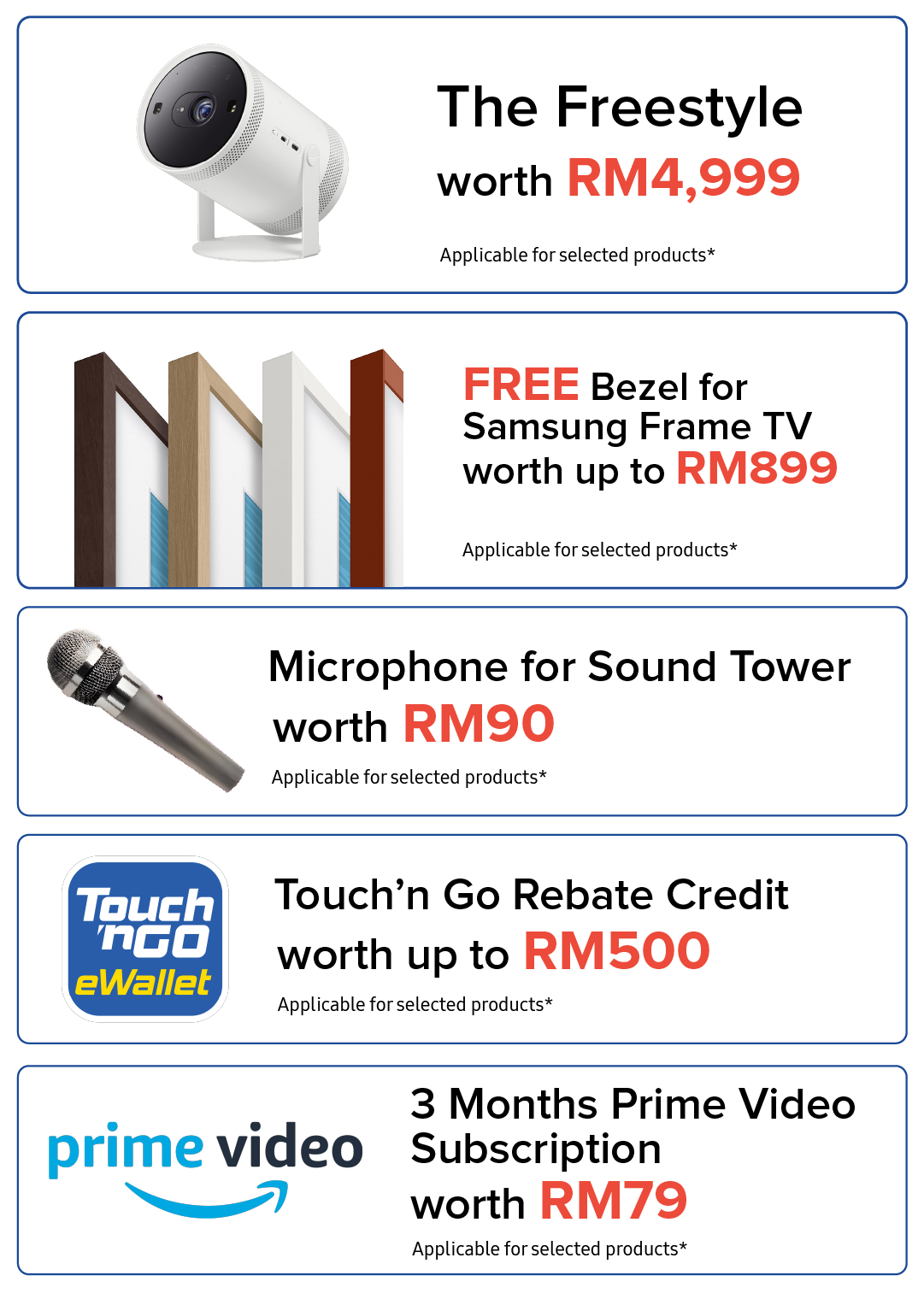 Samsung TVs Season of Gifting Harvey Norman Malaysia