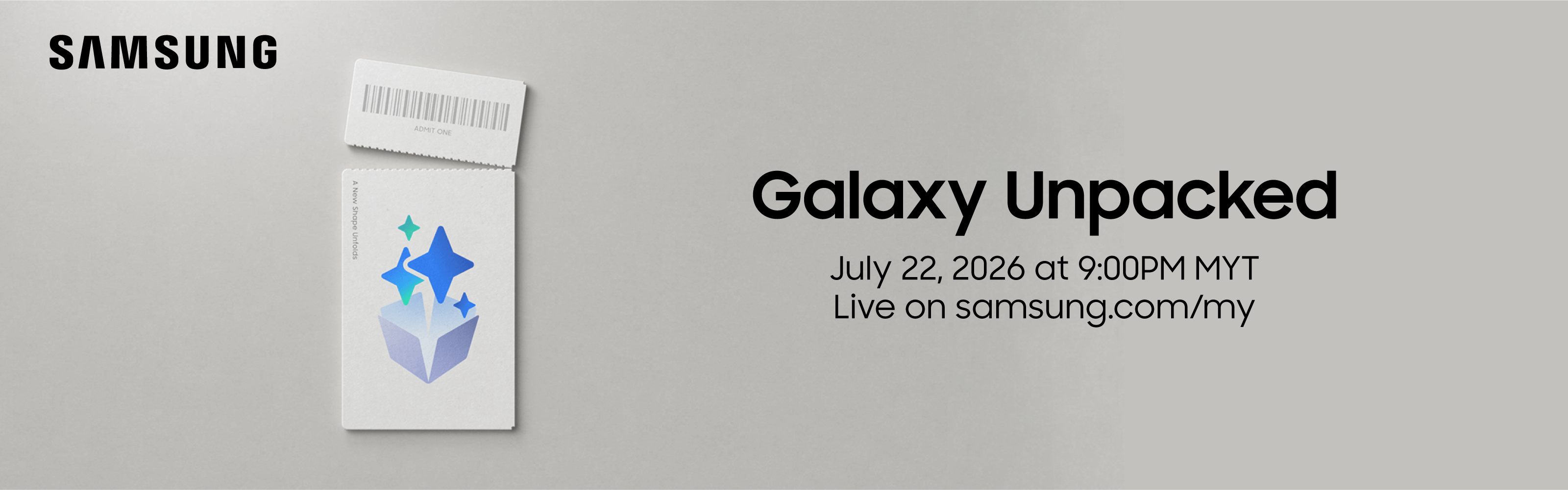 Samsung Galaxy Unpacked 2026
