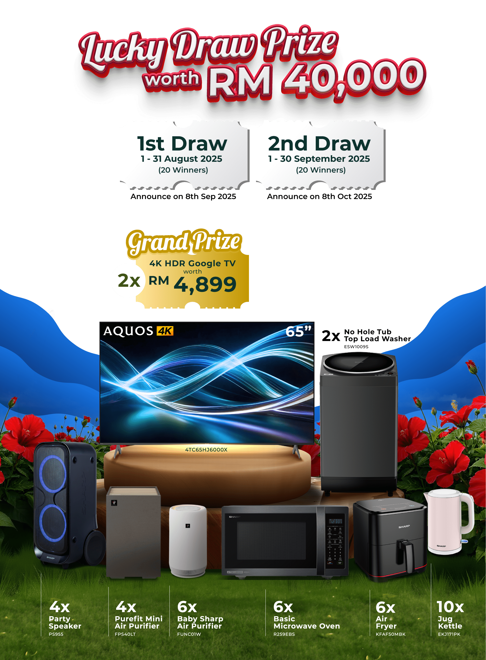 Sharp Malaysia Day Sales