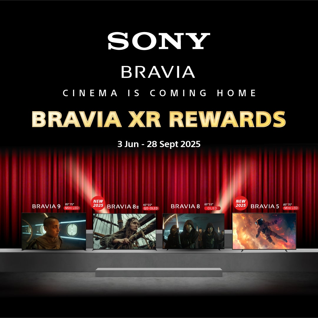 Sony Bravia XR Rewards 2025
