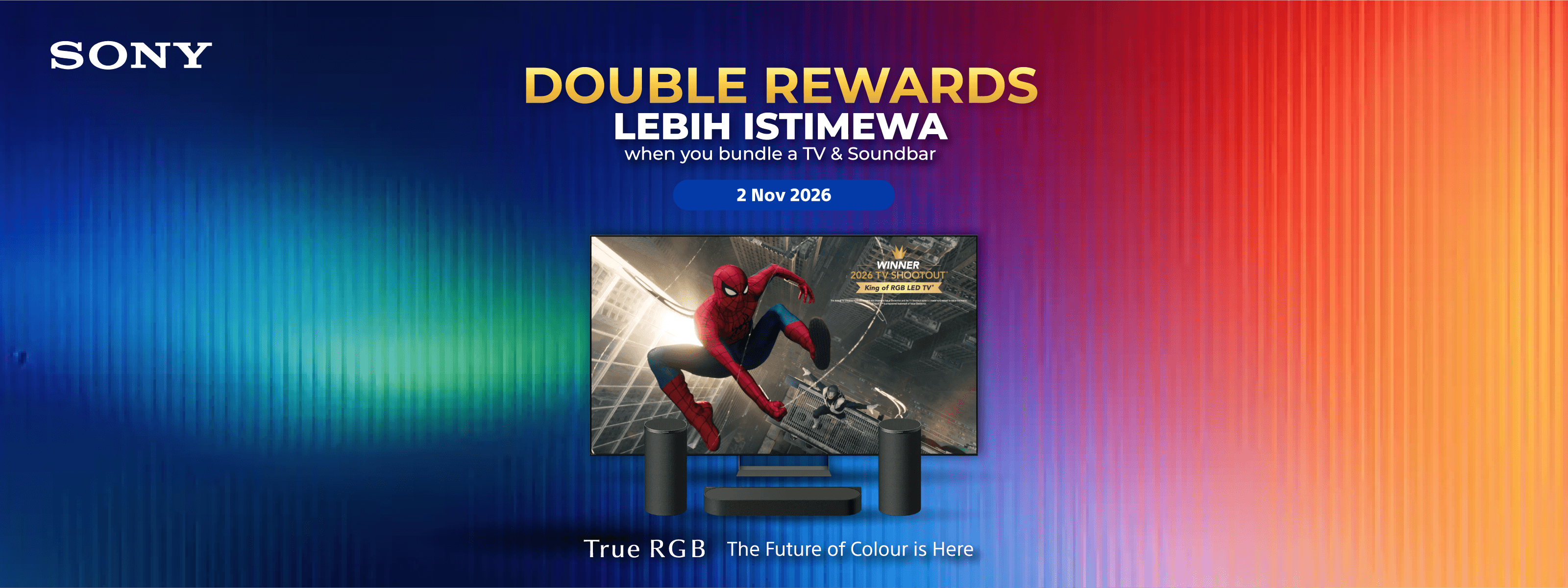 Harvey Norman Sony Double Rewards Lebih Istimewa