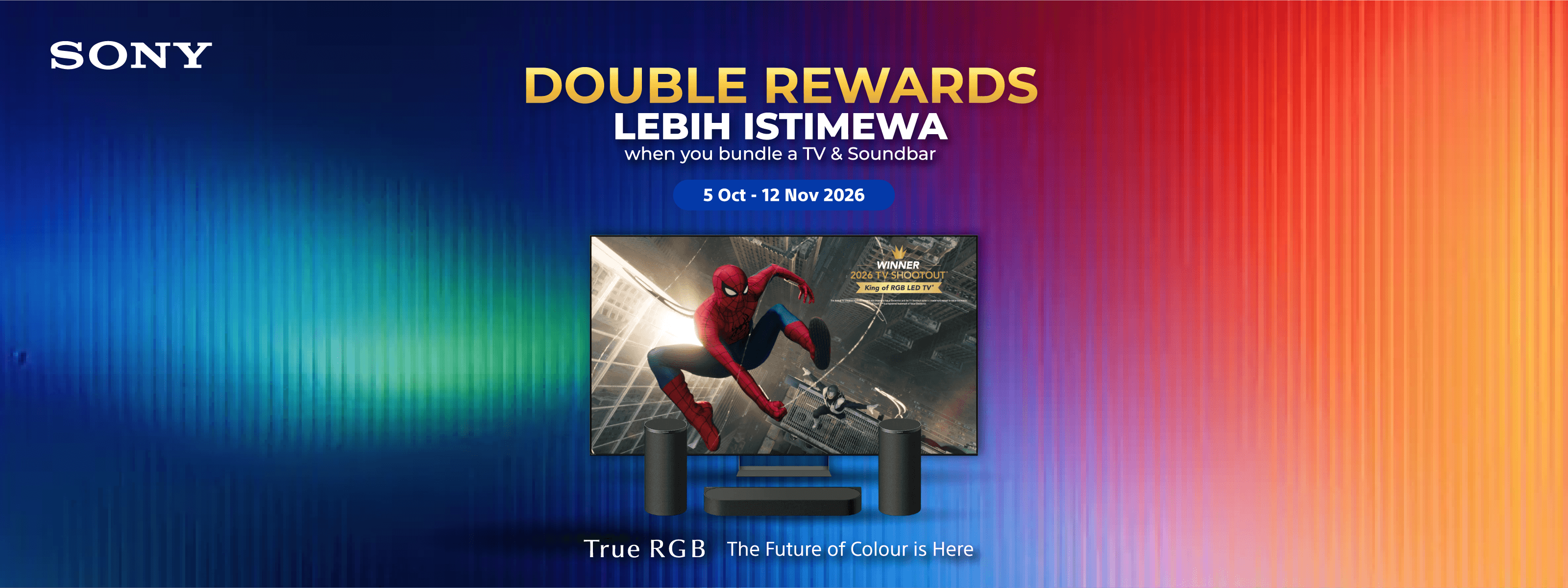 Harvey Norman Sony Double Rewards Lebih Istimewa