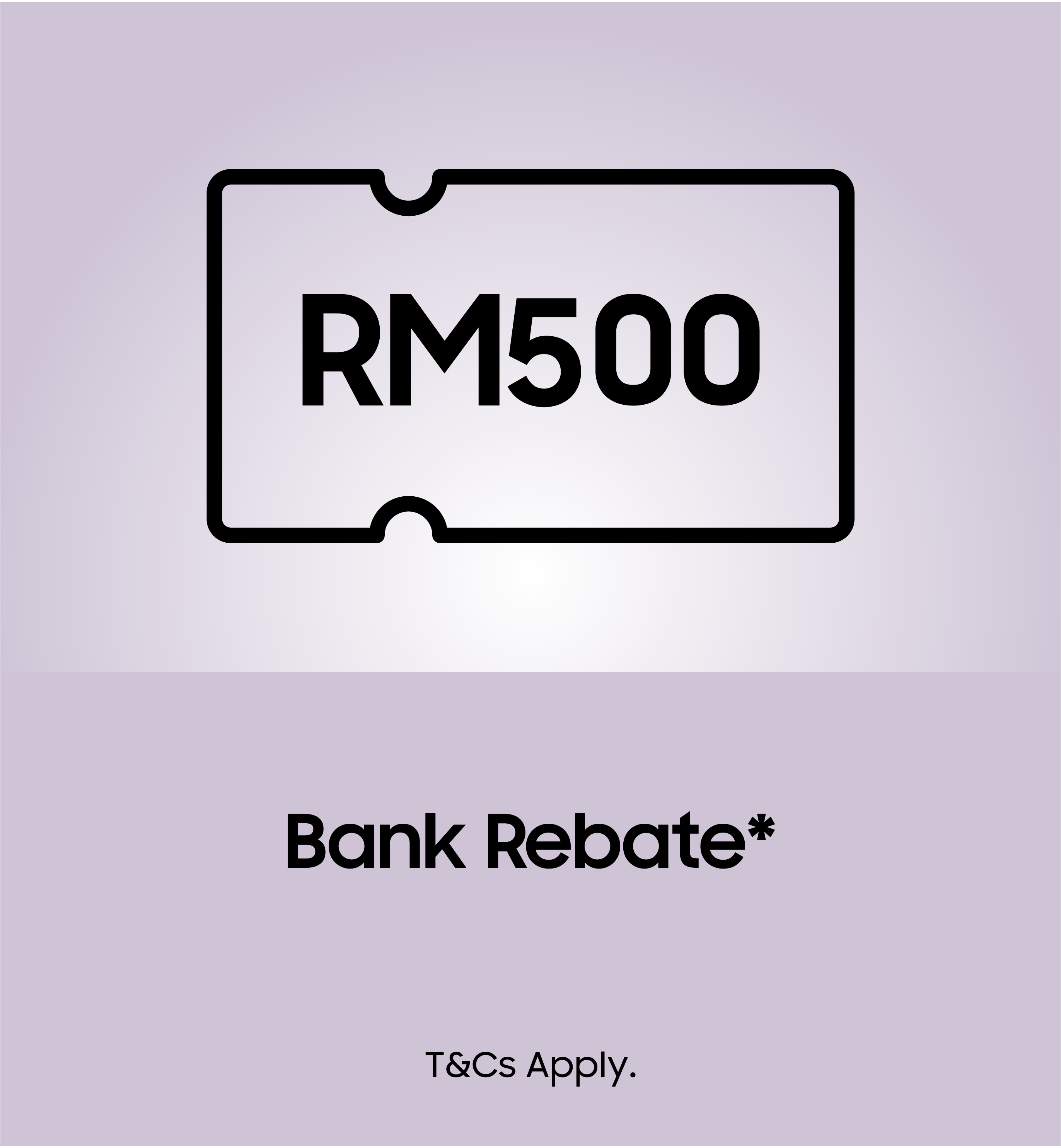 Bank Rebate RM500