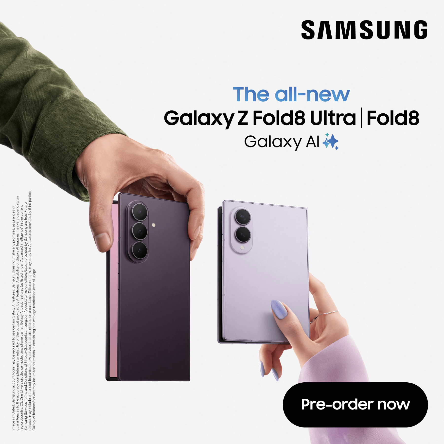 Samsung Galaxy Z Fold8 Strap Promo