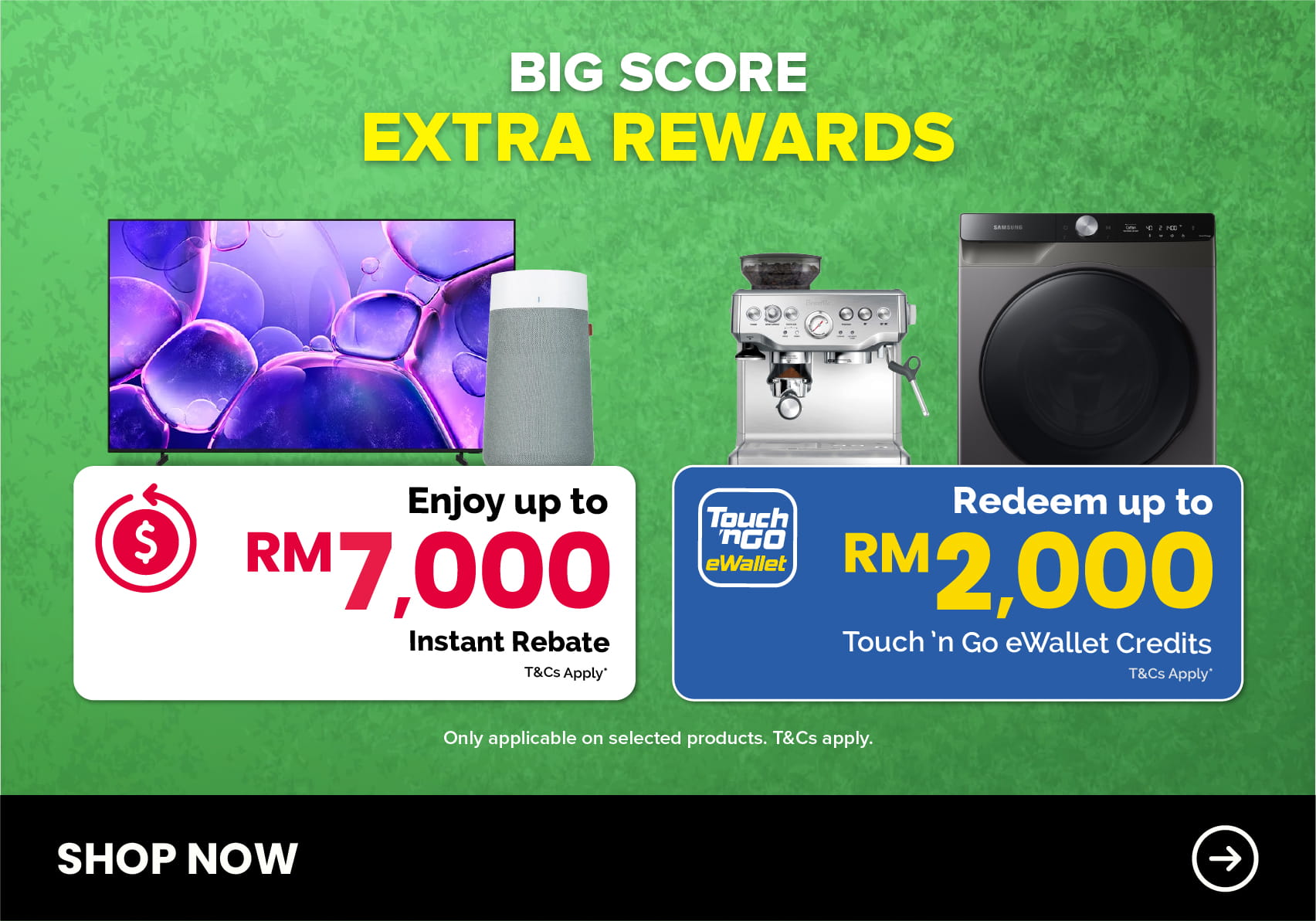 Harvey Norman Big Score Extra Rewards Score Big, Save Bigger