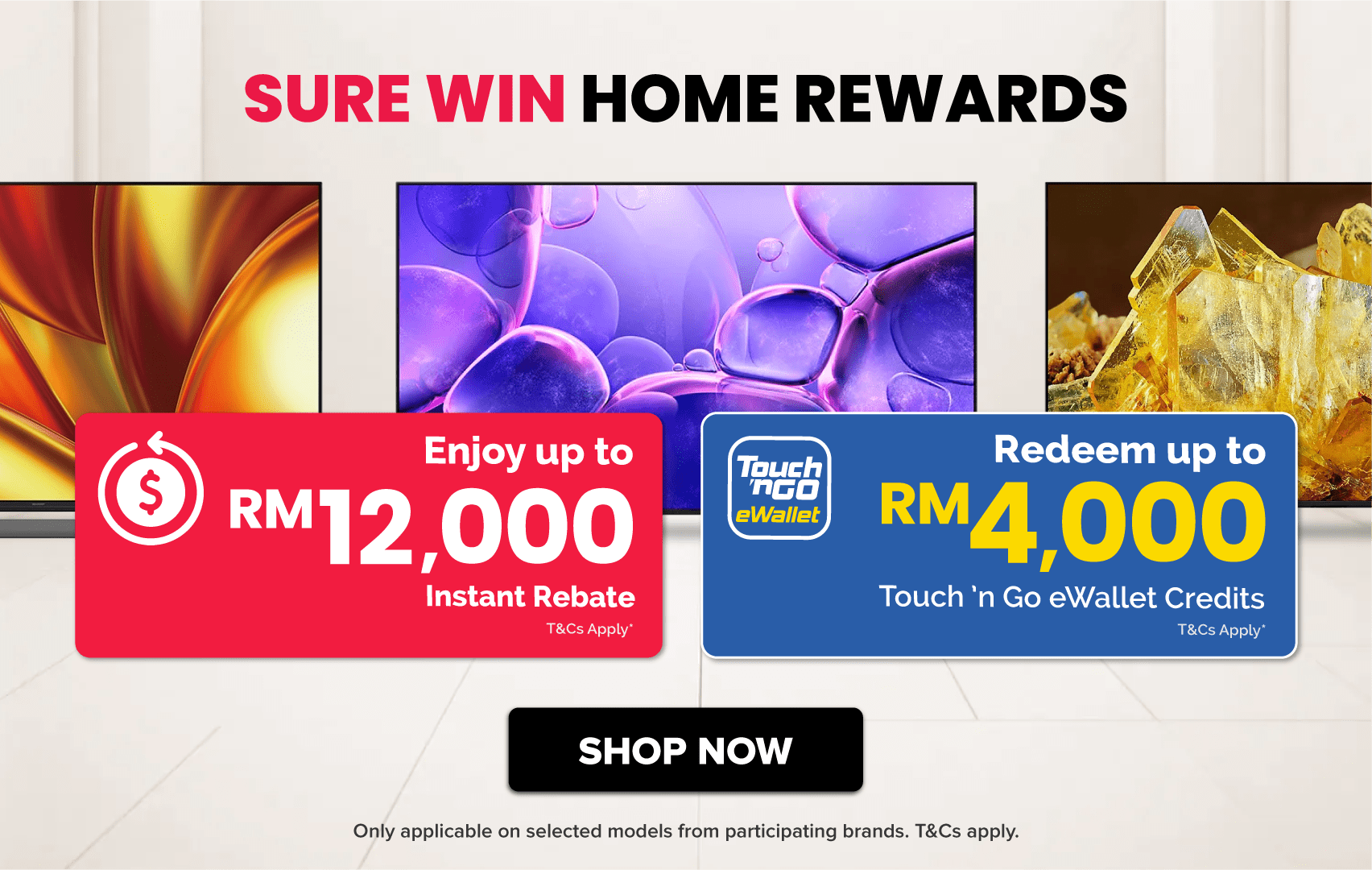 Harvey Norman Home Entertainment Sure Win CNY Sale
