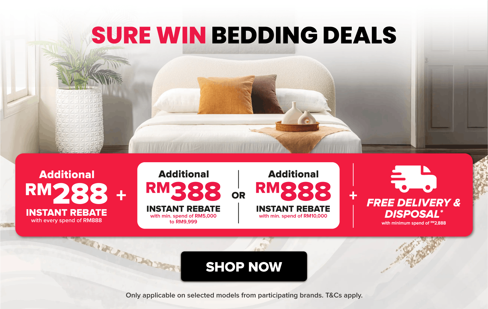 Harvey Norman Sure Win Bedding Deals Sure Win CNY Sale