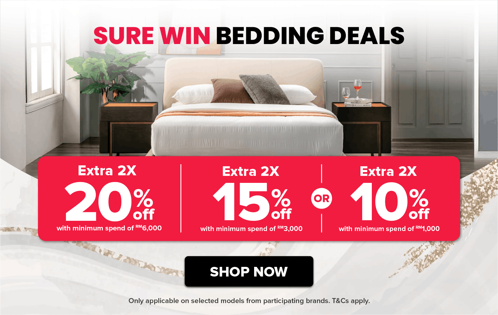 Harvey Norman Sure Win Bedding Deals Sure Win CNY Sale