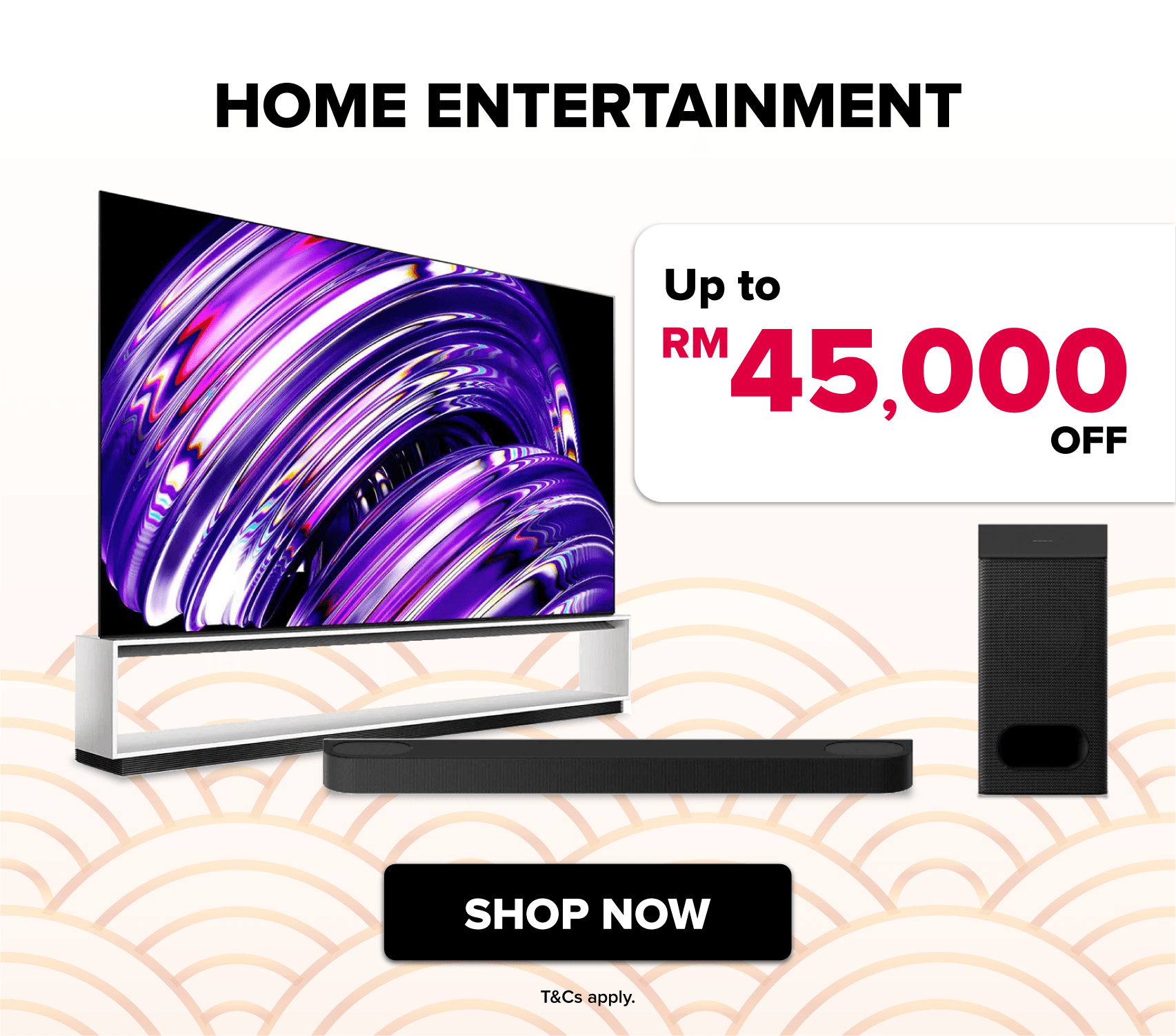 Harvey Norman Home Entertainment Sure Win CNY Sale