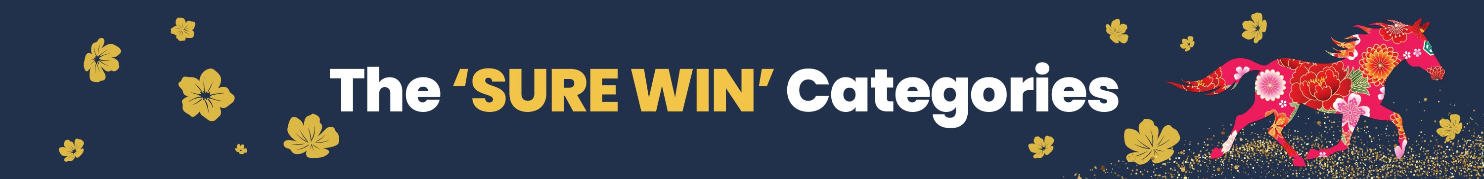 Sure Win Categories Sure Win CNY Sale