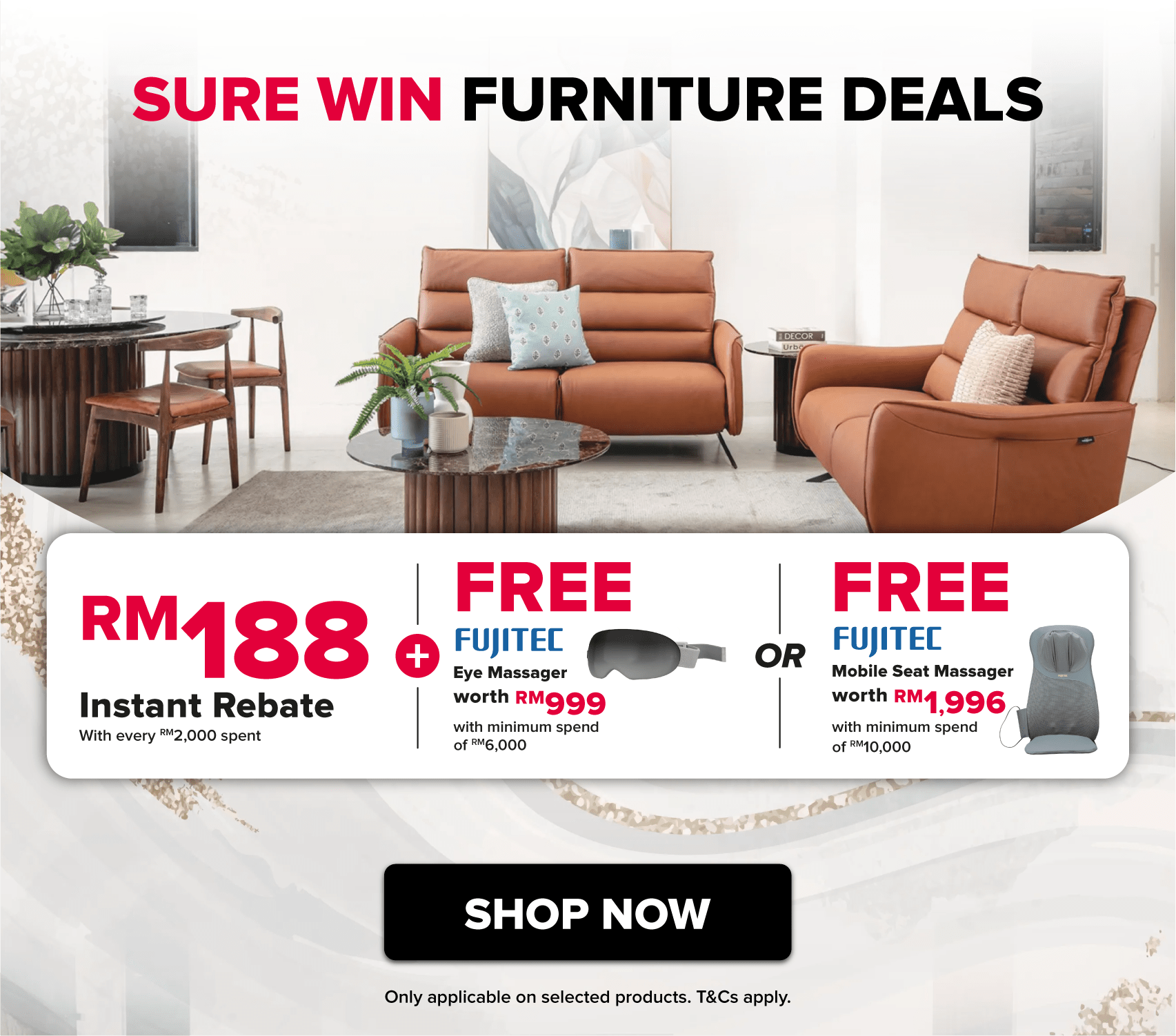 Harvey Norman Sure Win Furniture Deals Sure Win CNY Sale