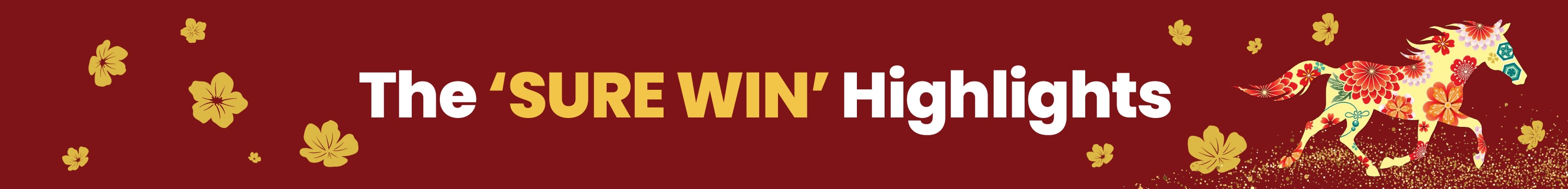 Year End Highlighted Deals Sure Win CNY Sale