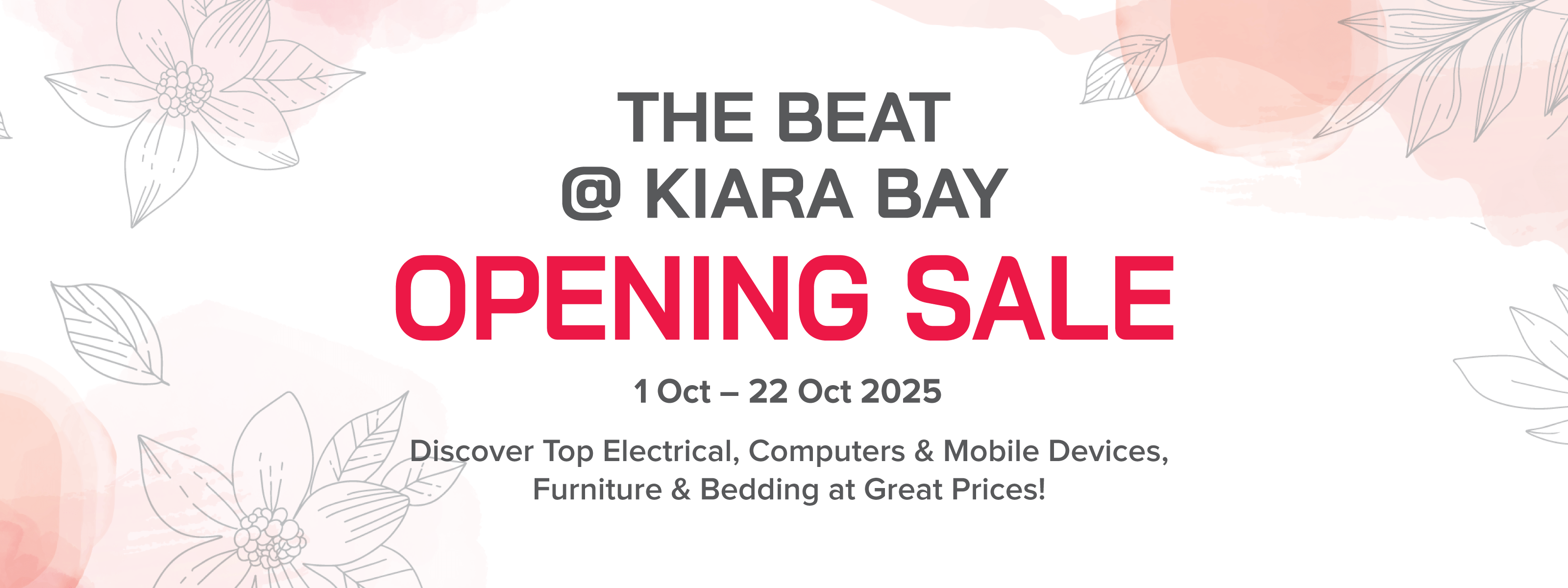 Harvey Norman The Beat Kiara Bay Soft Opening