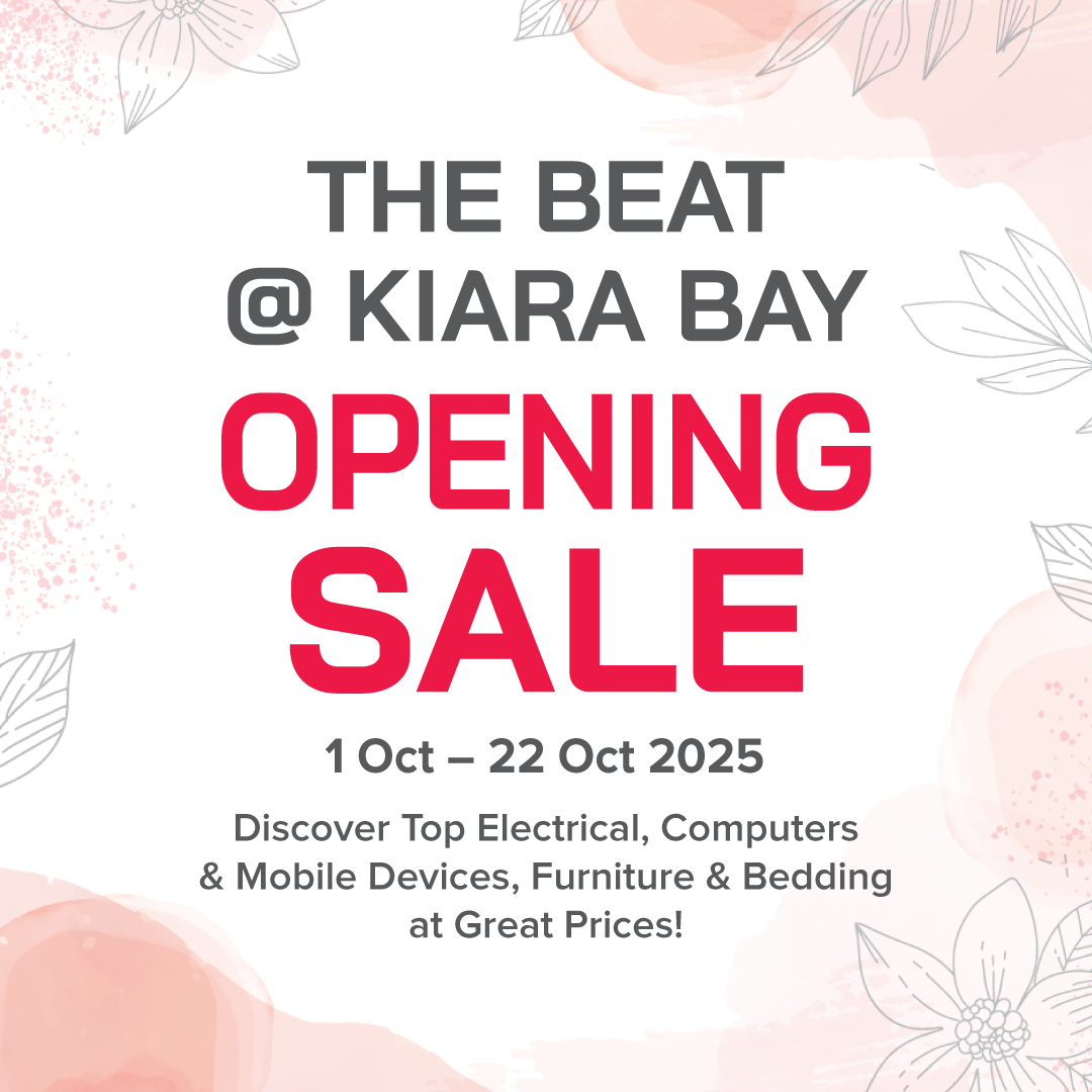 Harvey Norman The Beat Kiara Bay Soft Opening