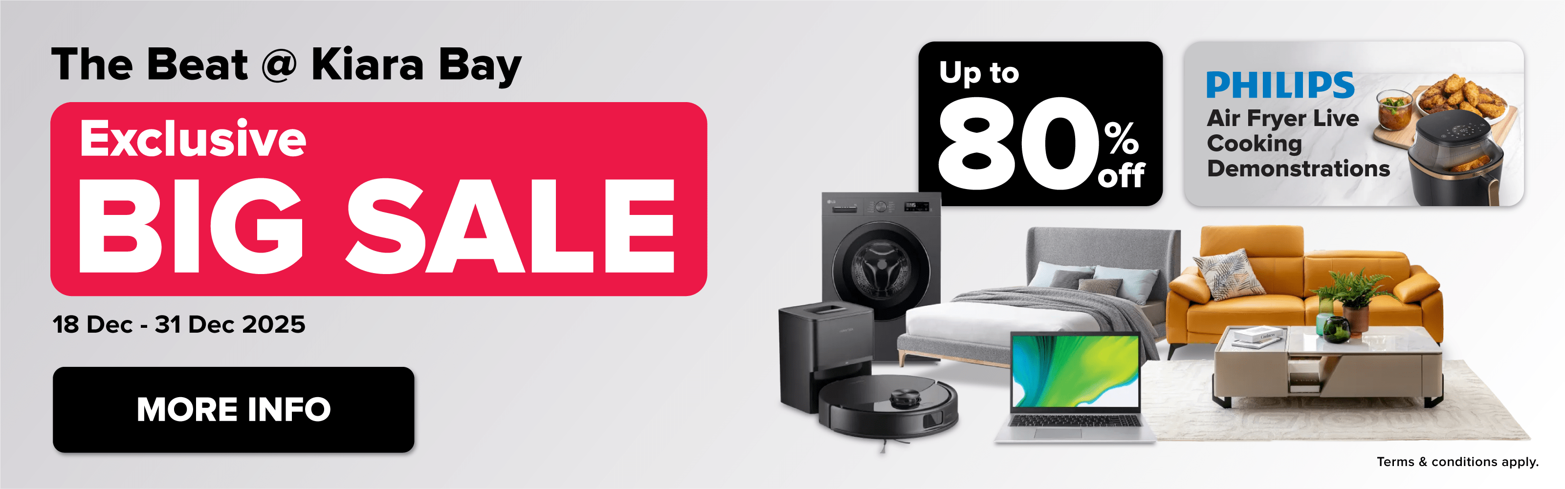 Harvey Norman The Beat @ Kiara Bay Exclusive Big Sale