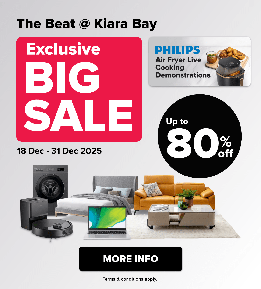 Harvey Norman The Beat @ Kiara Bay Exclusive Big Sale