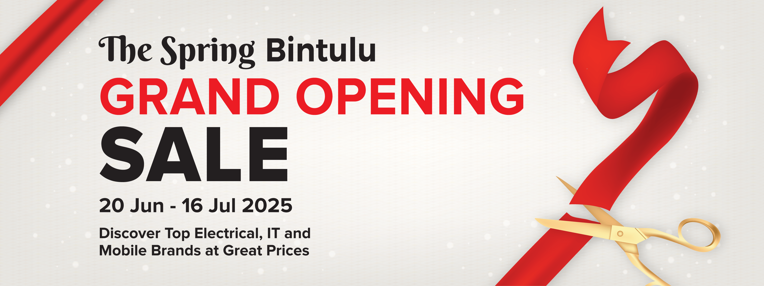 Harvey Norman The Spring Bintulu Soft Opening