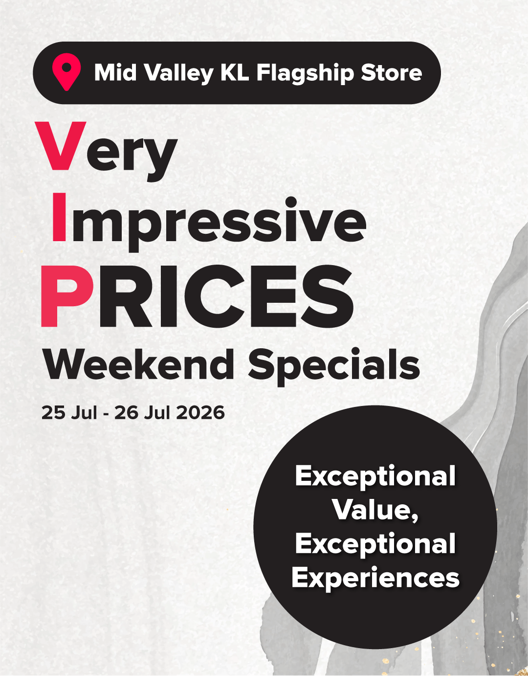 Harvey Norman Mid Valley KL Very Impressive Prices Weekend Specials