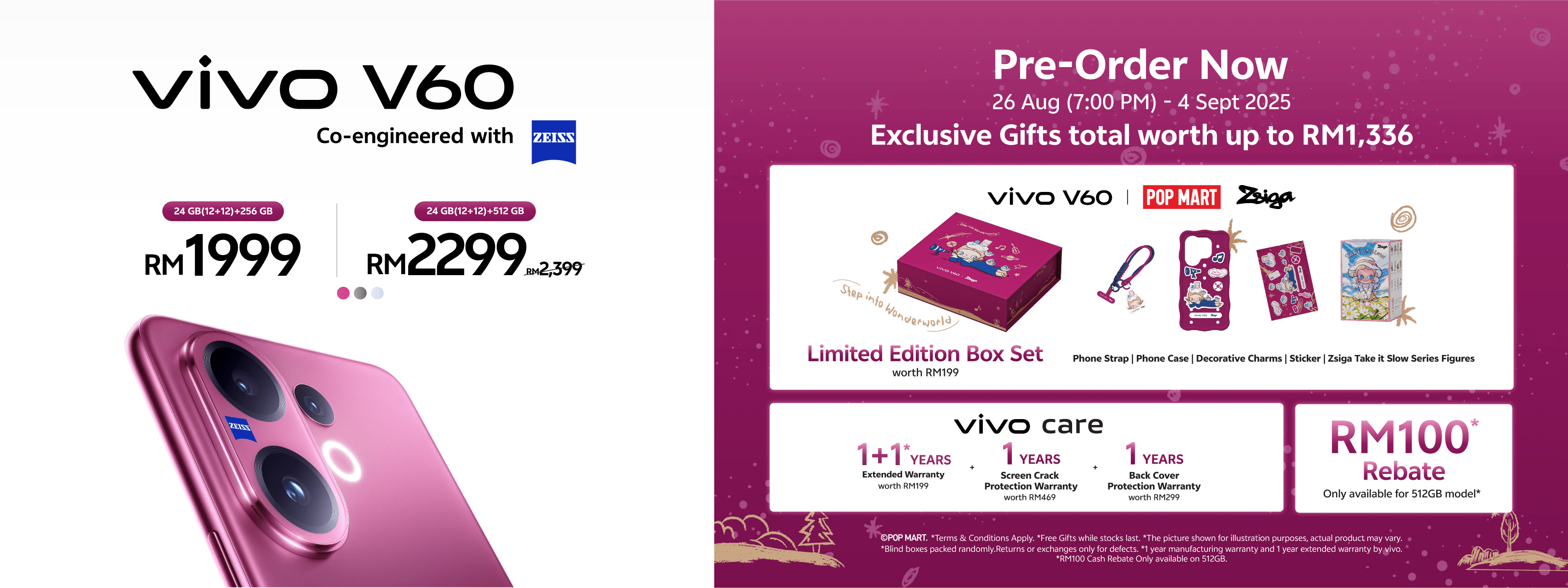 Vivo V60 Pre-order