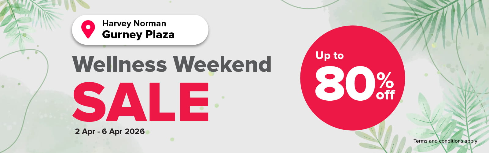 Wellness Weekend Sale