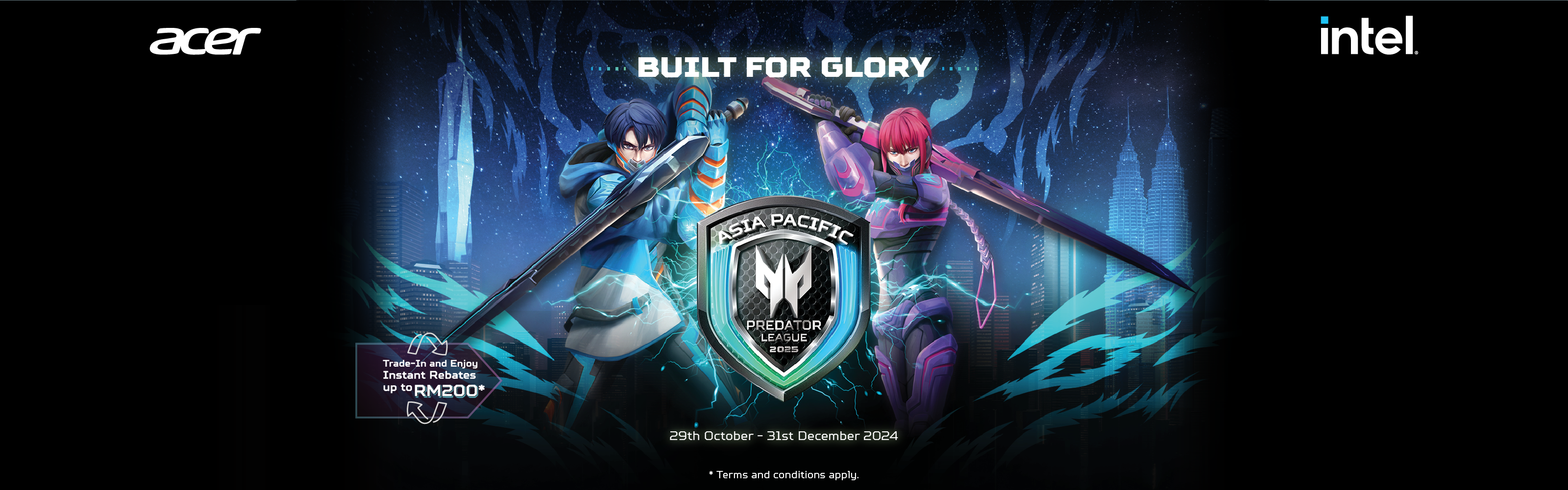 Predator Built for Glory promi