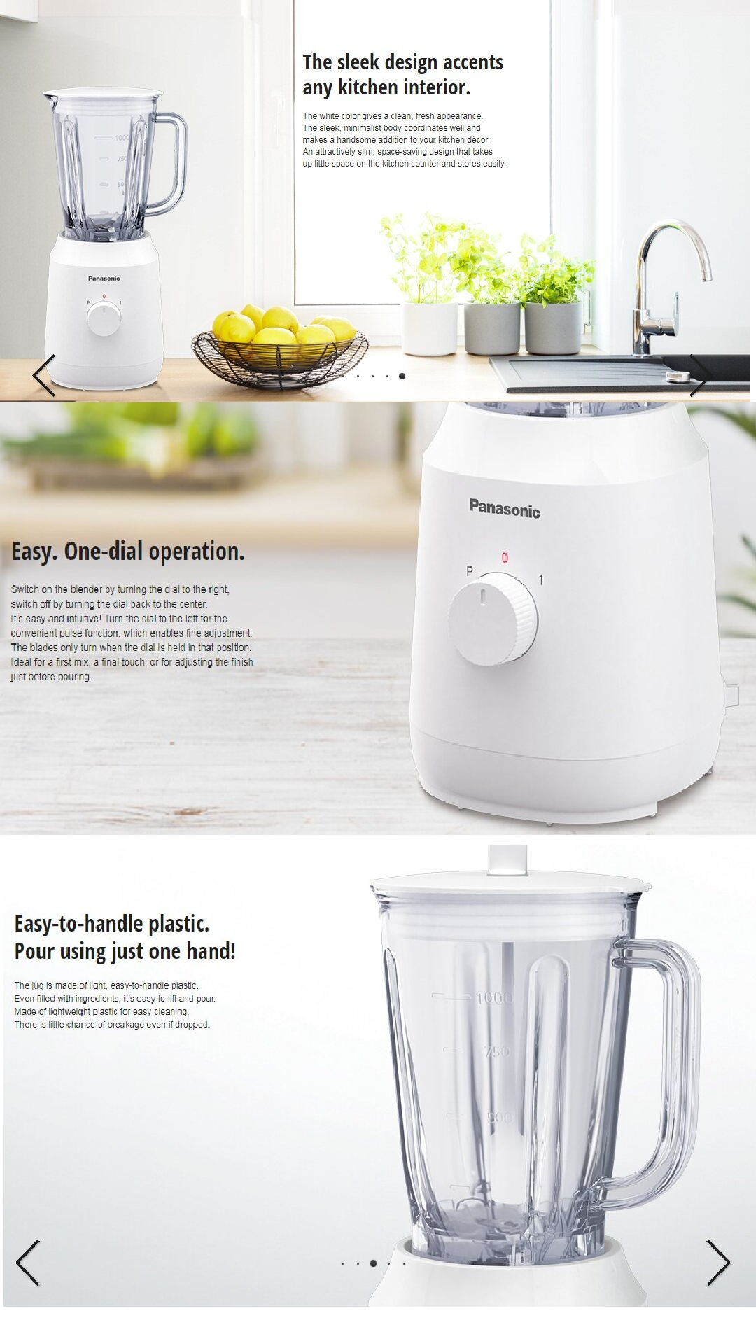 Panasonic Blender Twin Jug With Dry Mill MXEX1031 Harvey Norman Malaysia