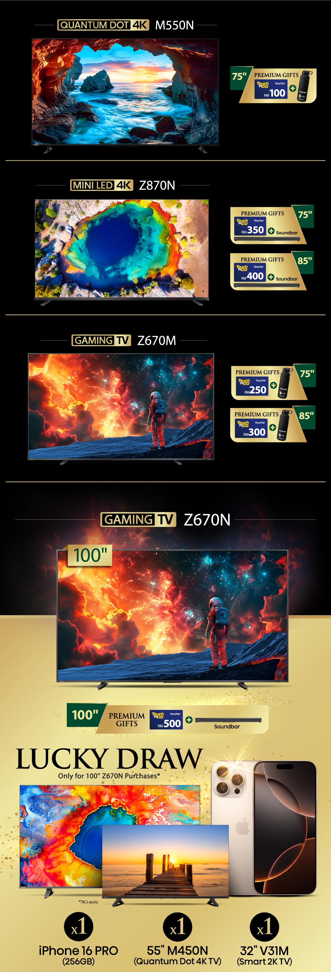 Toshiba TV Prizes