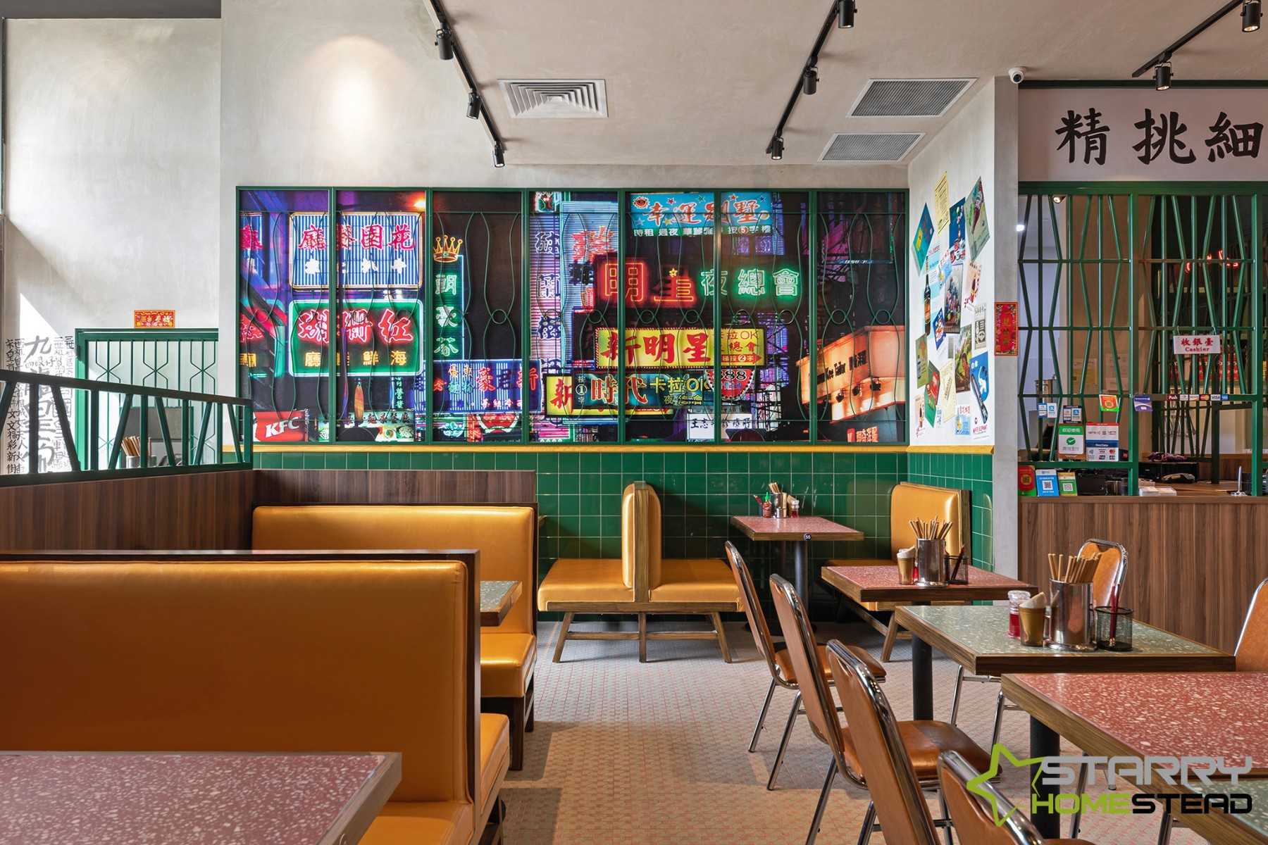 Asian Restaurant with Settee and Sofa