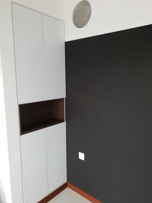 Modern Living Room at 2-room BTO @Bukit Batok