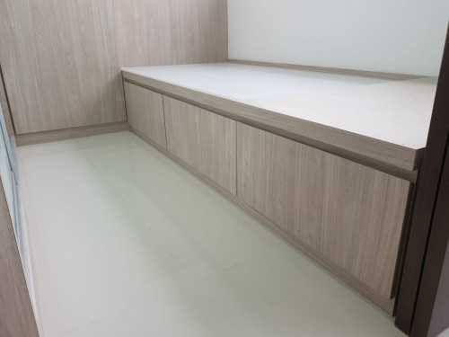 Modern Bedroom at 2-room BTO @Bukit Batok