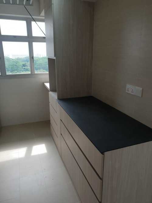 Modern Kitchen at 2-room BTO @Bukit Batok