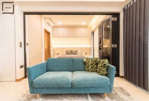 Contemporary Living Room at Watertown