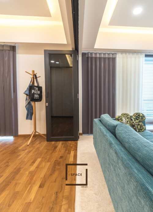 Contemporary Living Room at Watertown