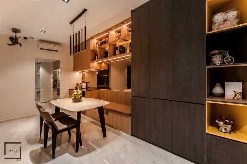 Contemporary Living Room at Villa Marina