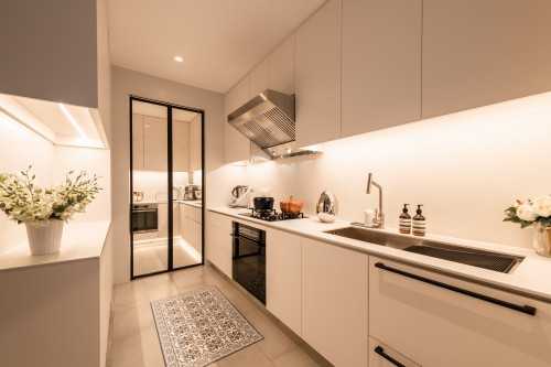 Scandinavian Kitchen at Holland Road Semi D