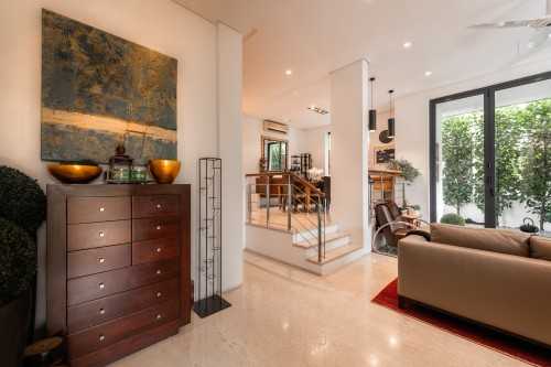 Scandinavian Living Room at Holland Road Semi D
