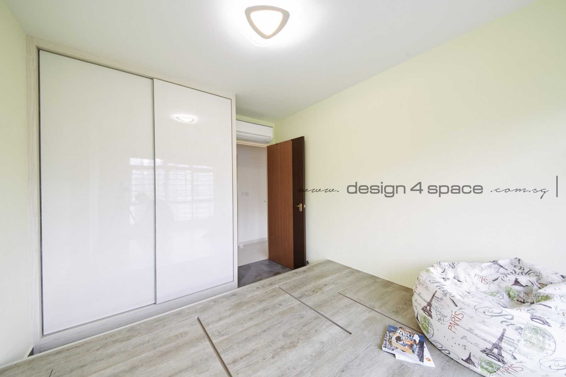 Minimalist Bedroom with Wardrobe and Sliding Wardrobe