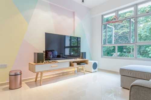 Scandinavian Living Room at Park Grove