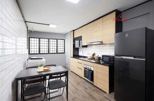 Contemporary Kitchen at Yishun Gardens