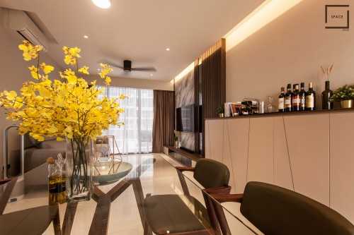 Minimalist Living Room at Sol Acres EC  2