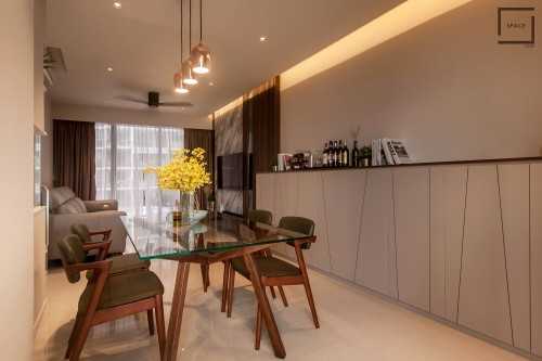 Minimalist Living Room at Sol Acres EC  2