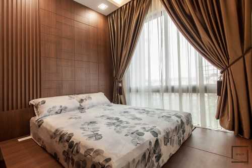 Contemporary Bedroom at THE ASANA CONDO