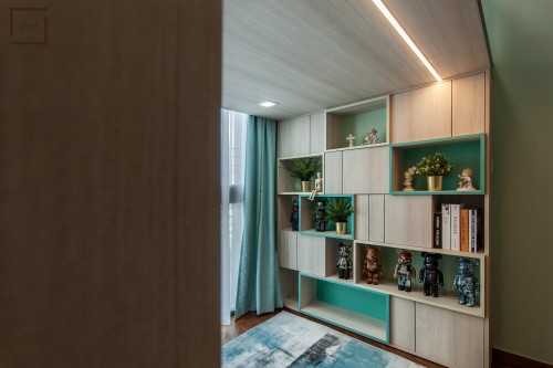 Contemporary Bedroom at THE ASANA CONDO