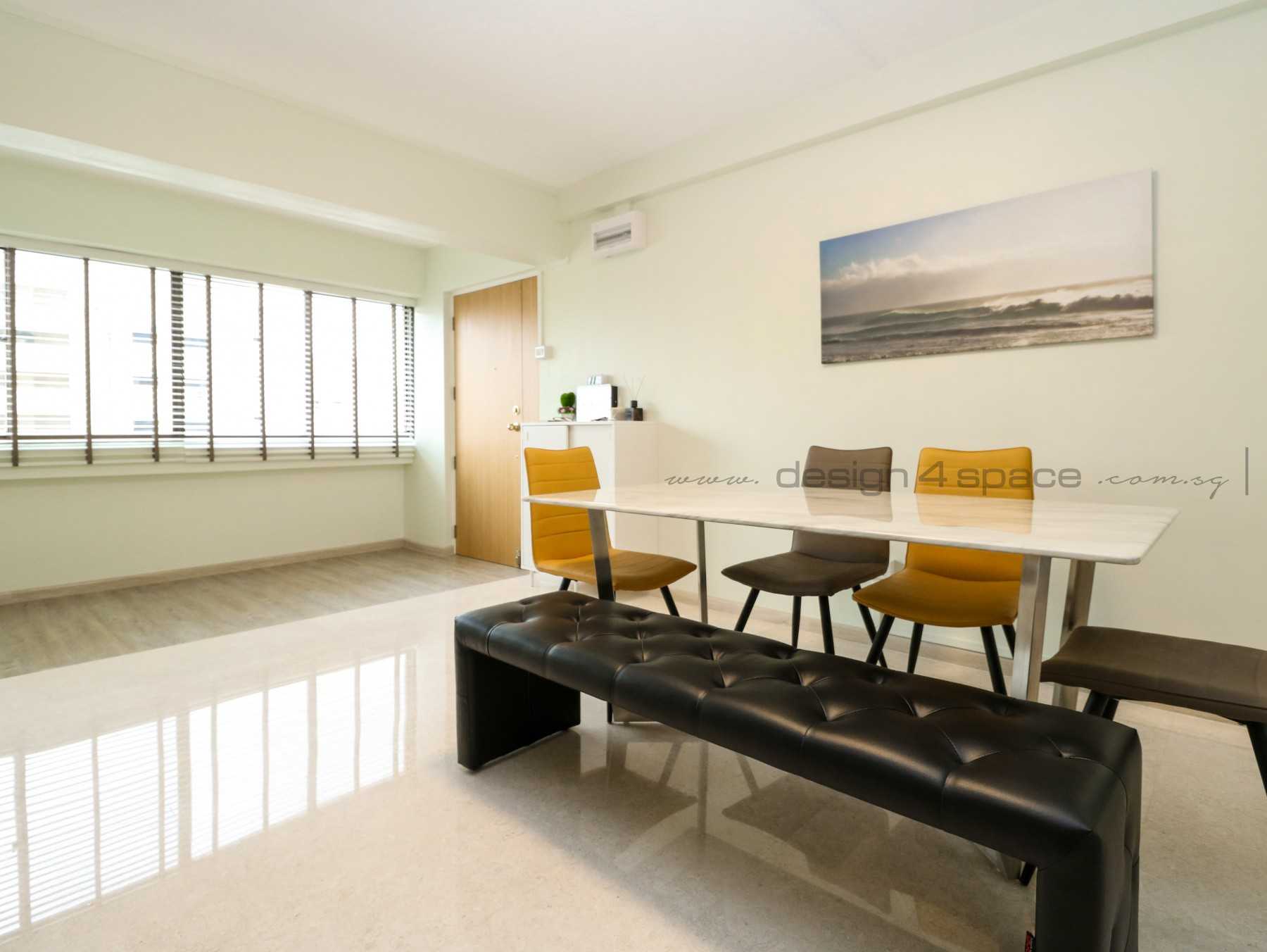 Minimalist Dining Room with Drop Ceiling and Ceiling Light
