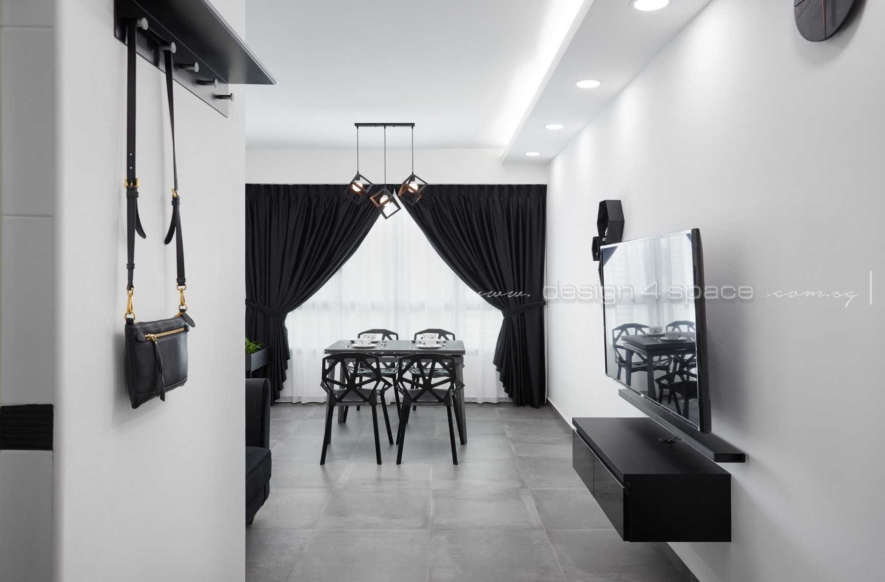 Contemporary Living Room with Vinyl Flooring and Homogeneous Tiles