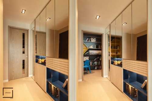 Contemporary Hallway at Roots Condo @ Transit Road